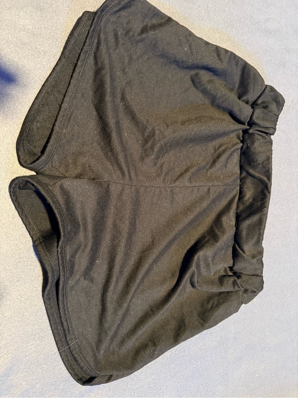 SHEIN Black Knit Top with Logo Tag
